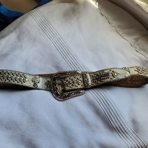 b.b. simon authentic Belt. Used with some defects.